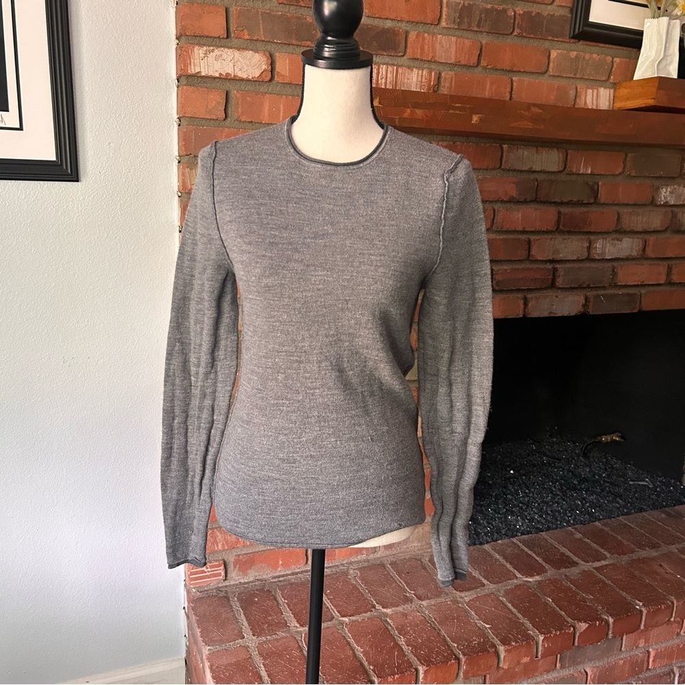 Zadig & Voltaire Teiss Wool Sweater in Grey Sz M